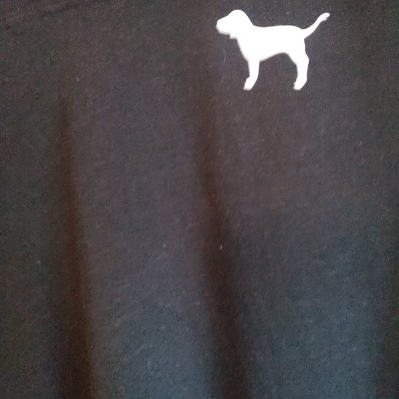 '"PINK" Long sleeve black tee, baseball type style - Picture 2 of 6